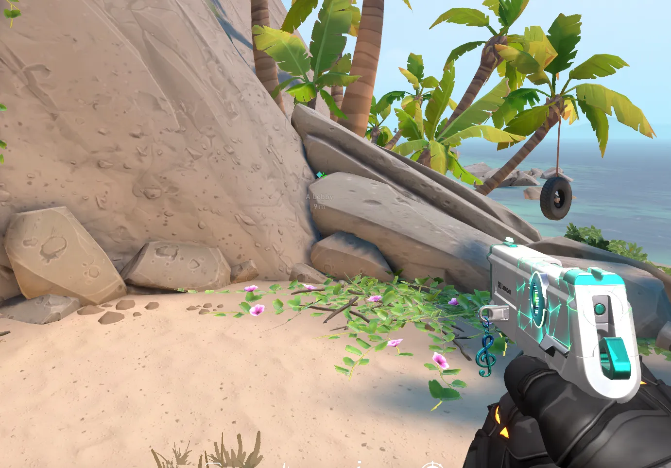 Brimstone Incendiary on Breeze Attack Site A — step 1 of 3: Position — where to stand