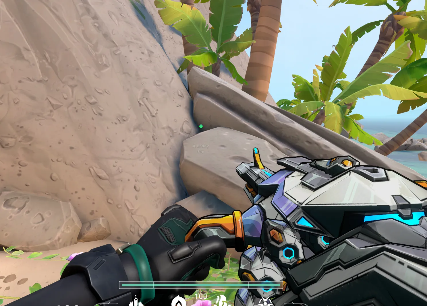 Viper Snake Bite on Breeze Attack Site A — step 2 of 3: Aim — line up the shot