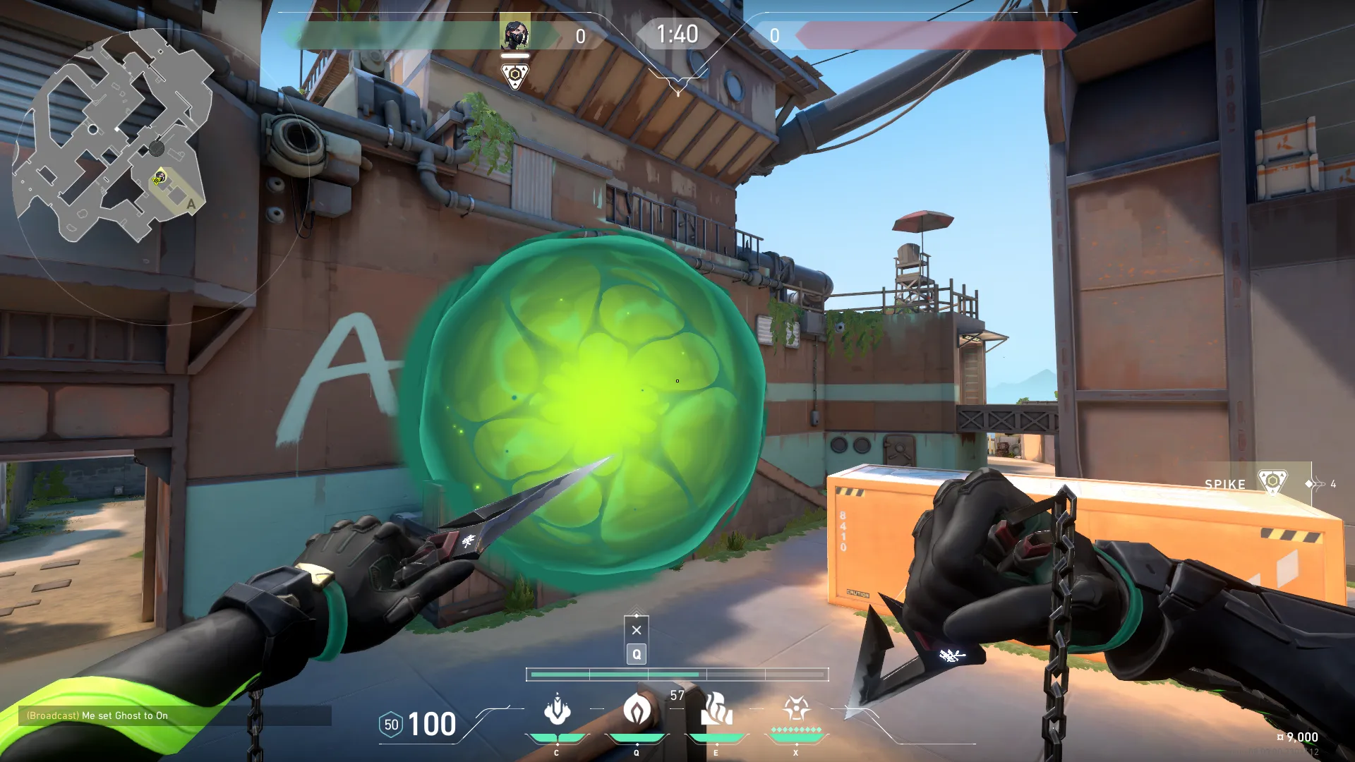 Viper Poison Cloud on Breeze Attack Site A — step 3 of 3: Result