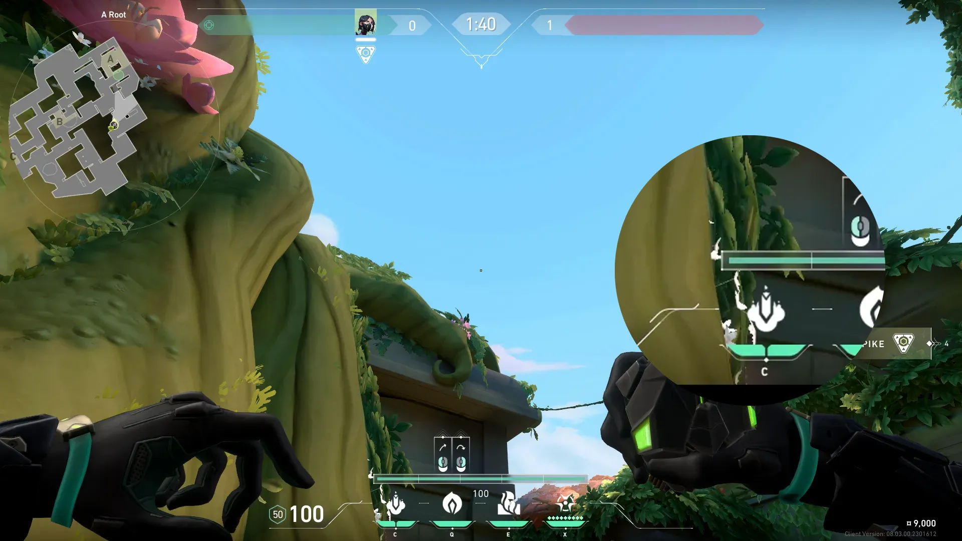 Viper Poison Cloud on Lotus Attack Site A — step 2 of 4: Aim — line up the shot