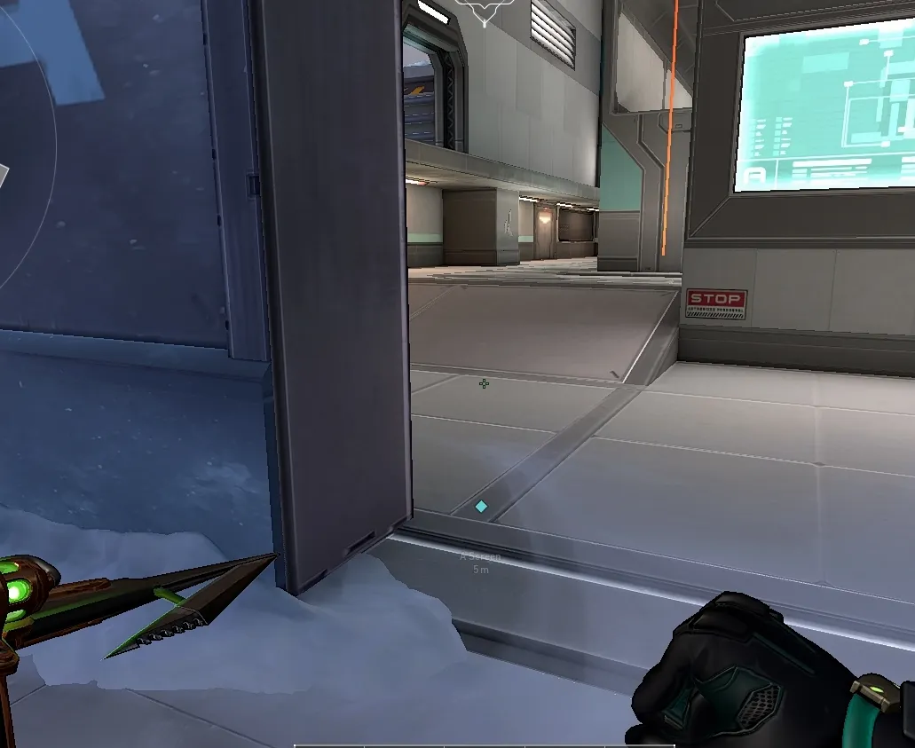 Viper Snake Bite on Icebox Defense Site A — step 1 of 3: Position — where to stand