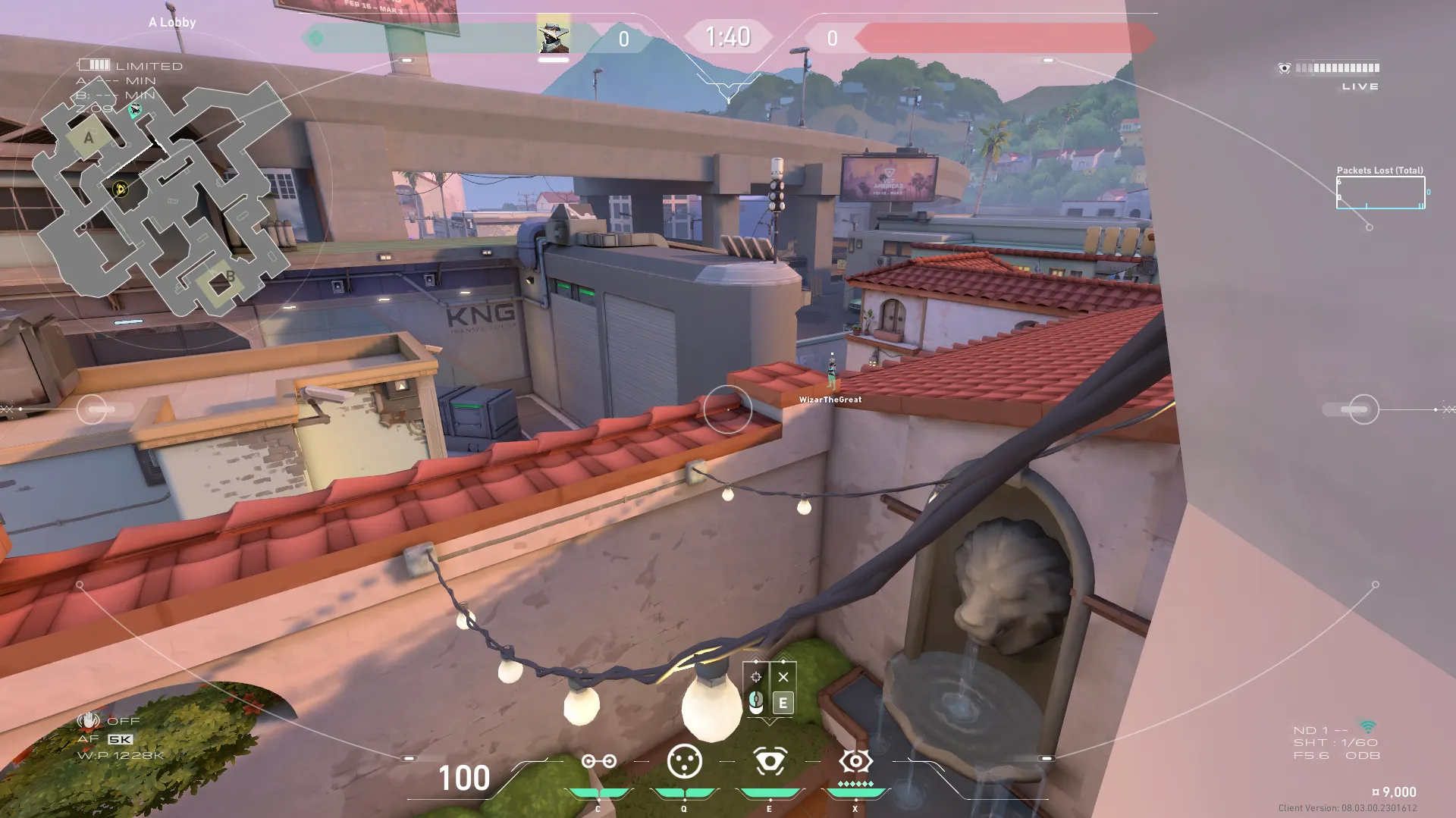 Cypher Spycam on Sunset Defense Site A — step 3 of 3: Result