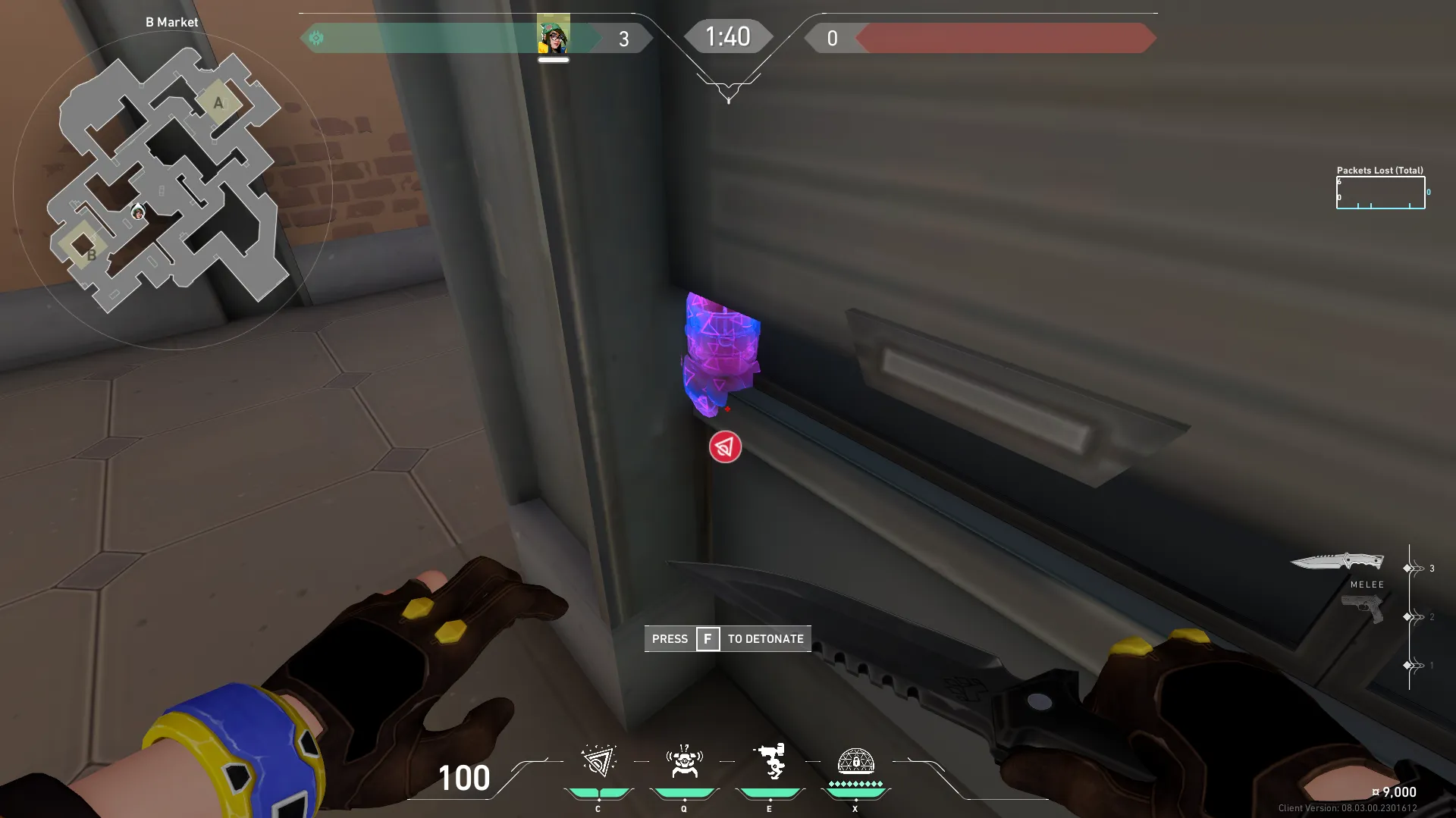 Killjoy Nanoswarm on Sunset Defense Site B — step 3 of 3: Result