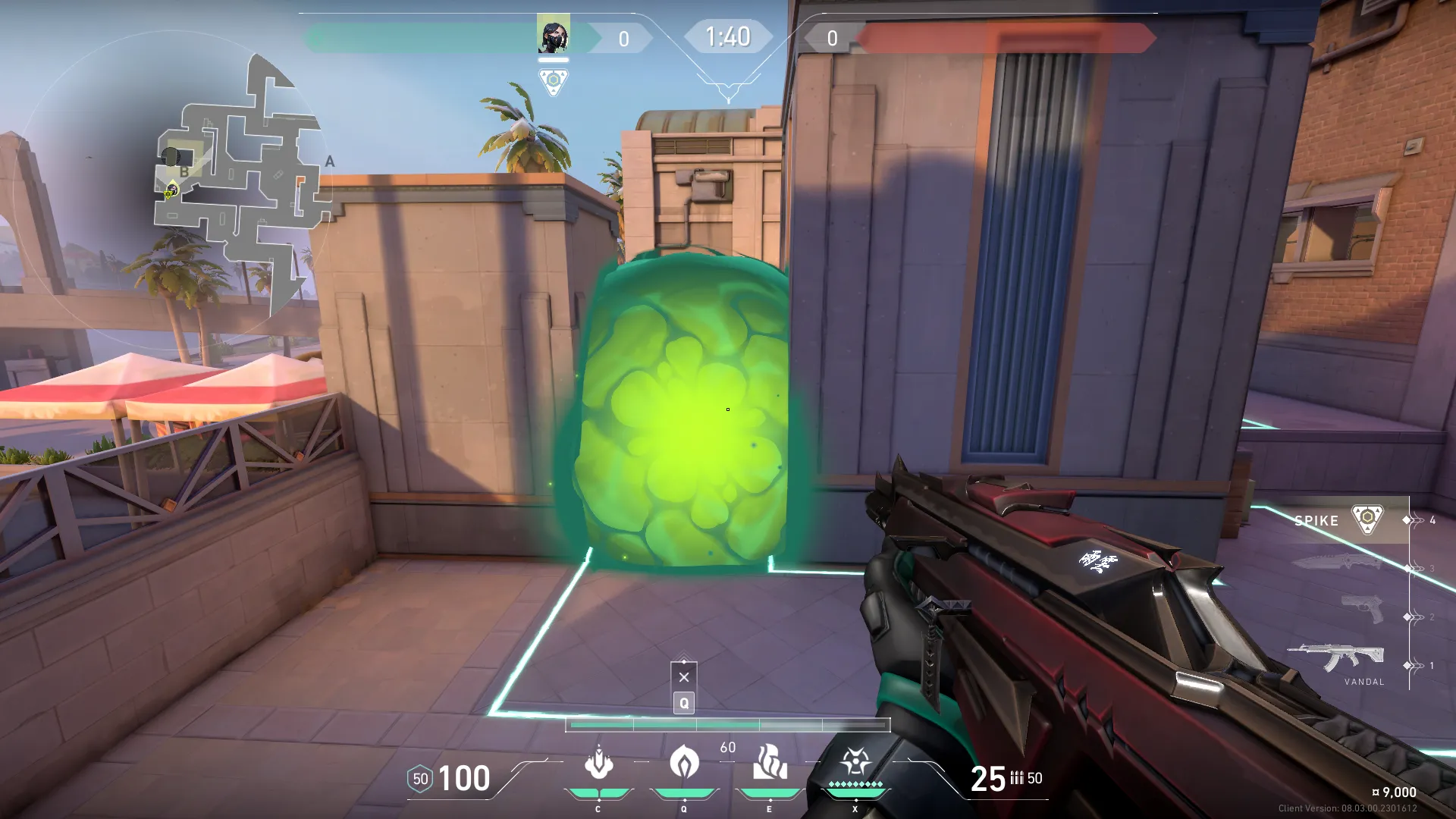 Viper Poison Cloud on Sunset Attack Site B — step 3 of 3: Result