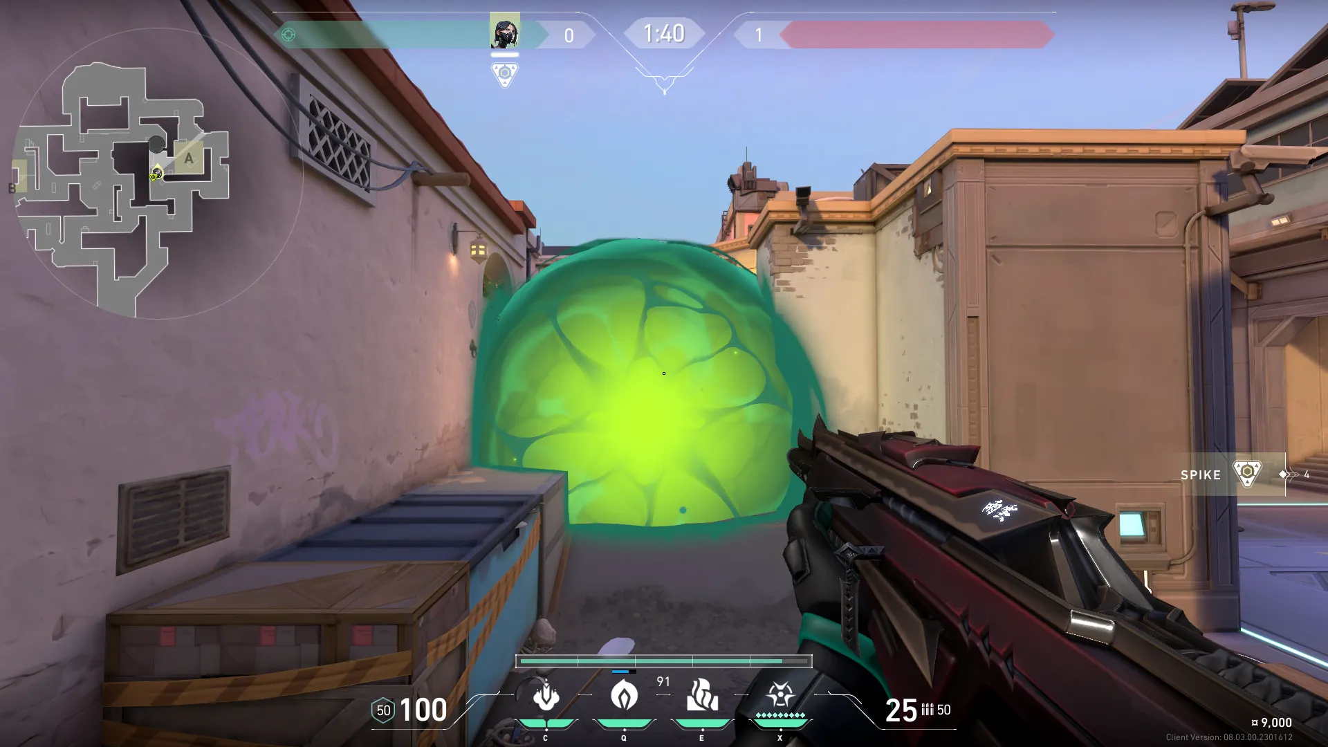 Viper Poison Cloud on Sunset Attack Site A — step 3 of 3: Result