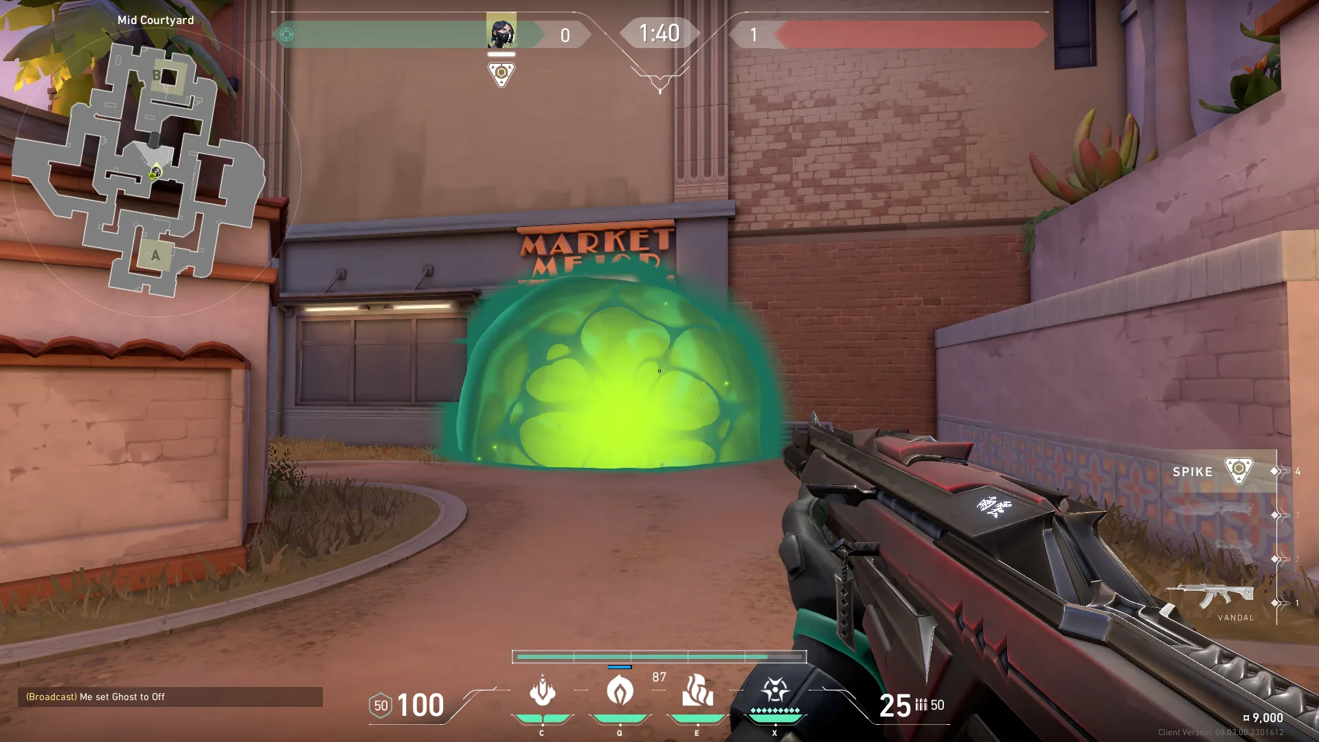 Viper Poison Cloud on Sunset Attack Site B — step 3 of 3: Result