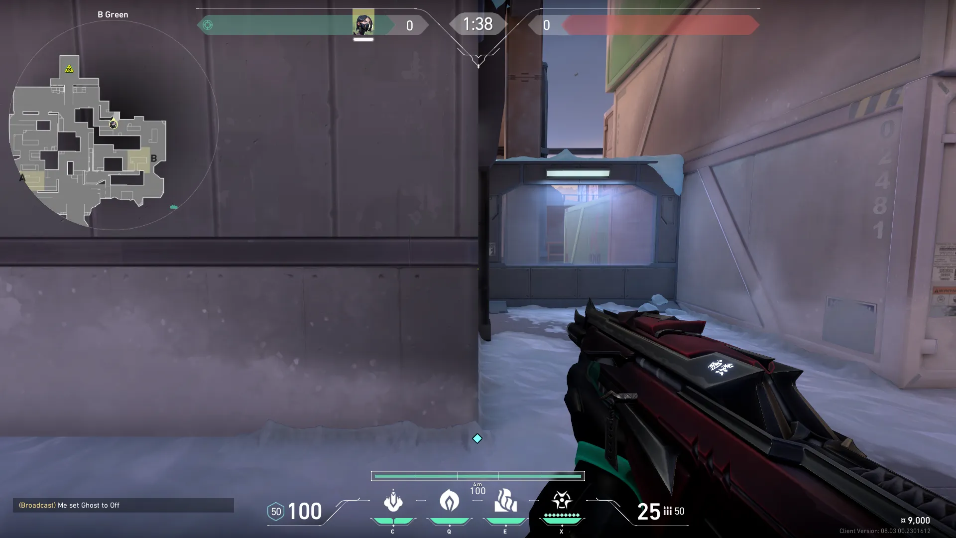 Viper Poison Cloud on Icebox Attack Site B — step 1 of 3: Position — where to stand