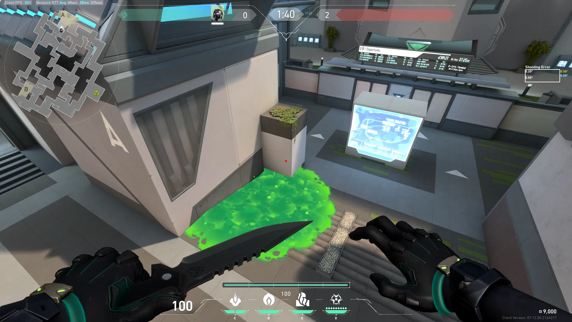 Brimstone Incendiary on Split Attack Site A — step 5 of 5: Result