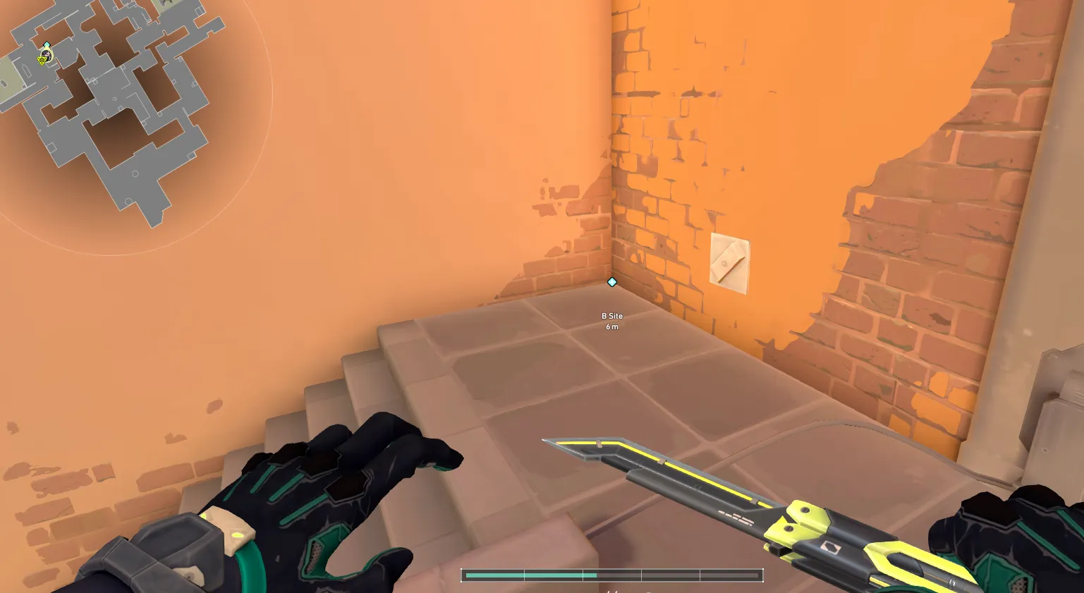Viper Poison Cloud on Ascent Defense Site B — step 1 of 3: Position — where to stand