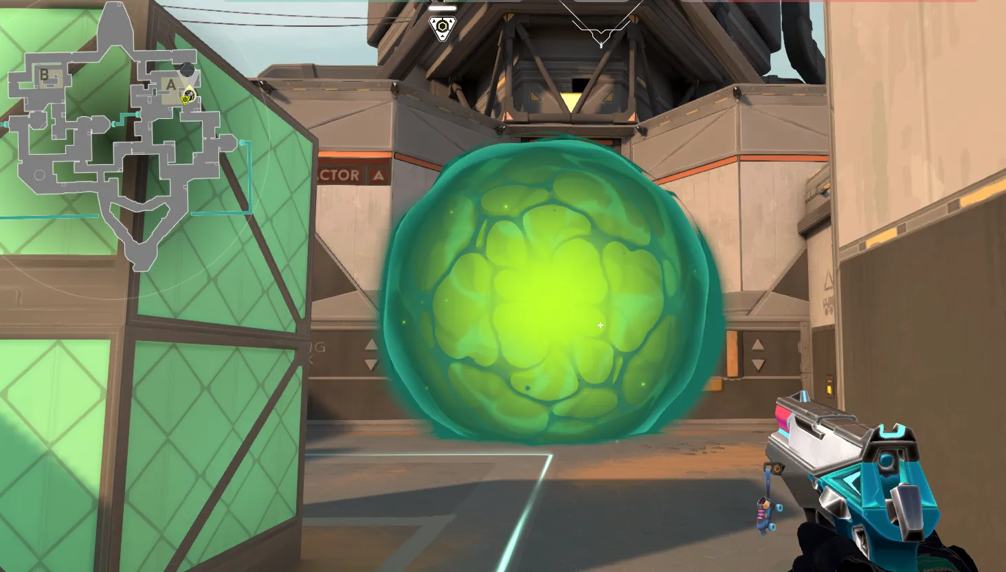 Viper Poison Cloud on Bind Attack Site A — step 3 of 3: Result