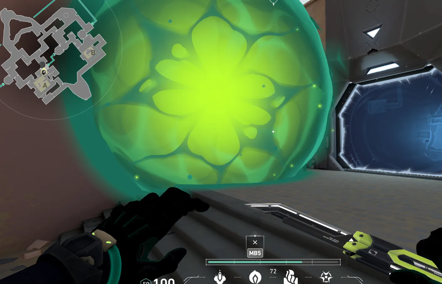 Viper Poison Cloud on Bind Defense Site A — step 3 of 3: Result