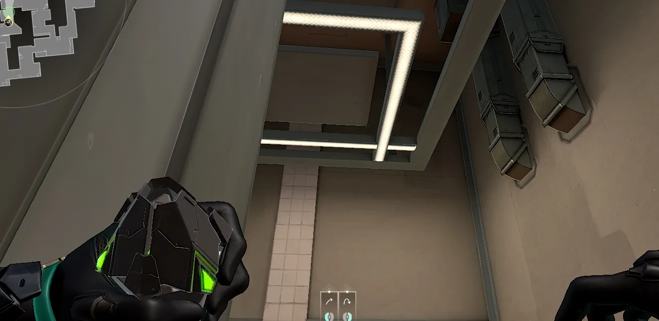 Viper Poison Cloud on Split Defense Mid — step 2 of 3: Aim — line up the shot