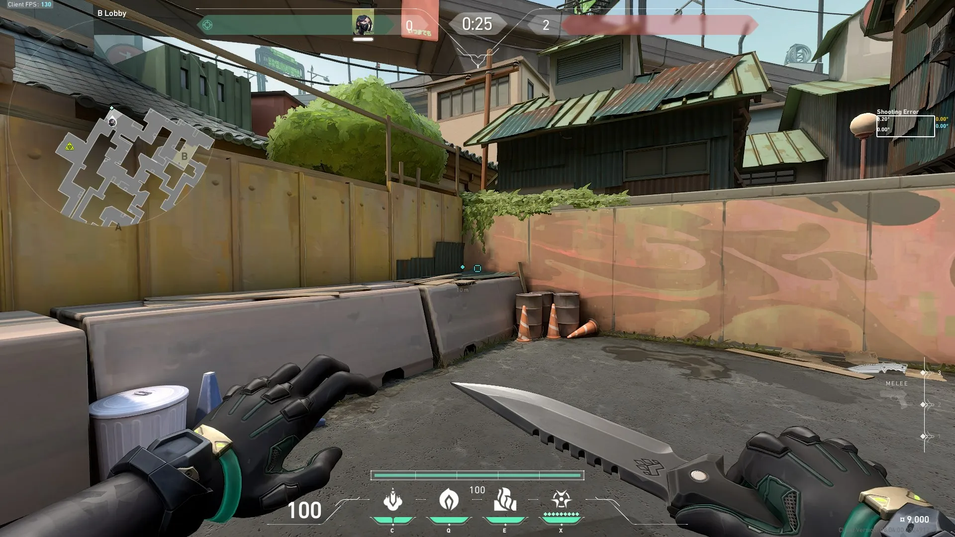 Viper Snake Bite on Split Attack Site B — step 1 of 3: Position — where to stand