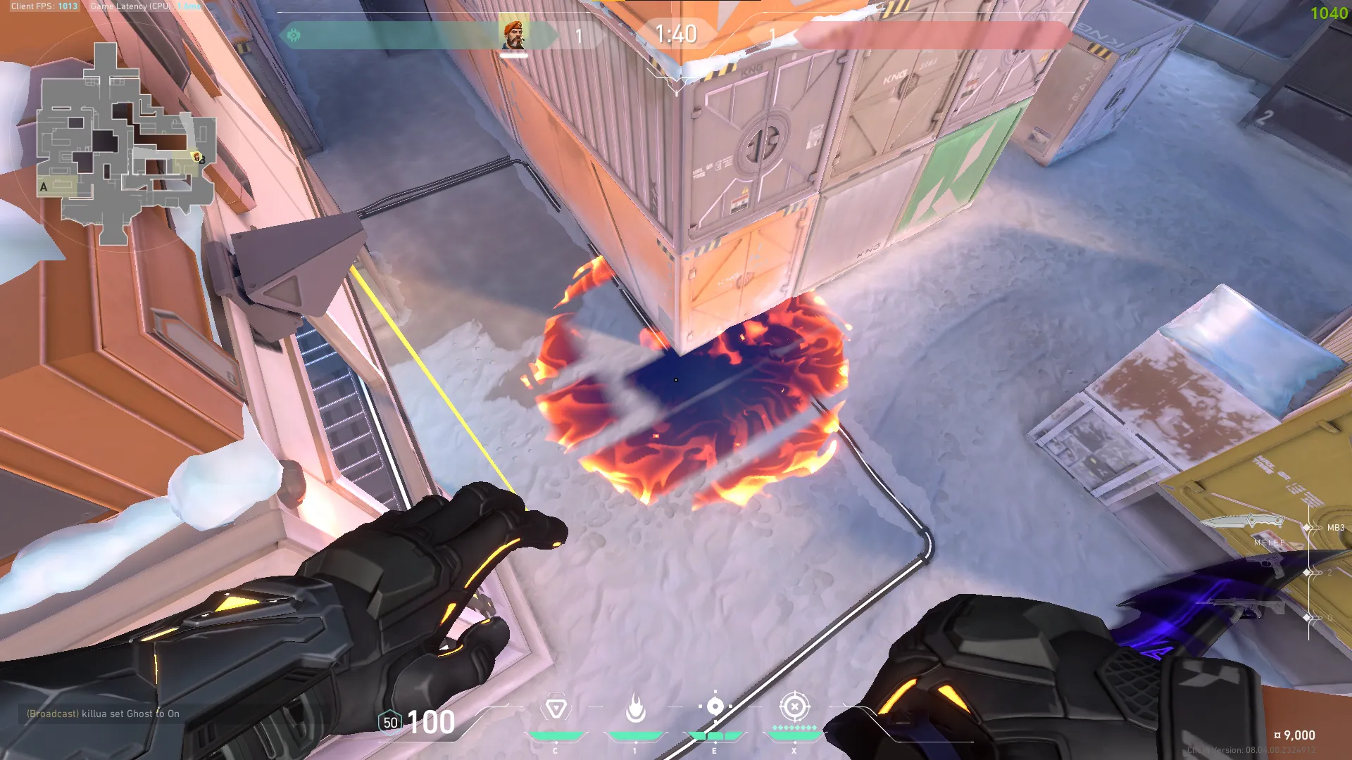 Brimstone Incendiary on Icebox Attack Site B — step 5 of 5: Result