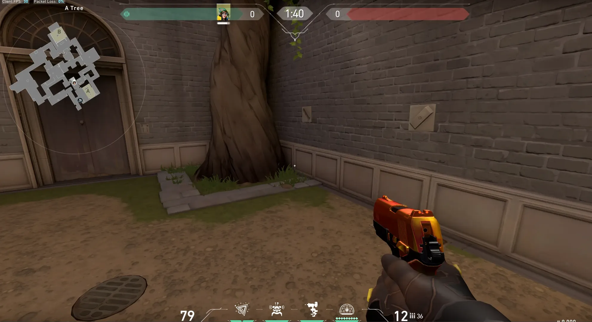 Killjoy Nanoswarm on Ascent Defense Site A — step 1 of 3: Position — where to stand