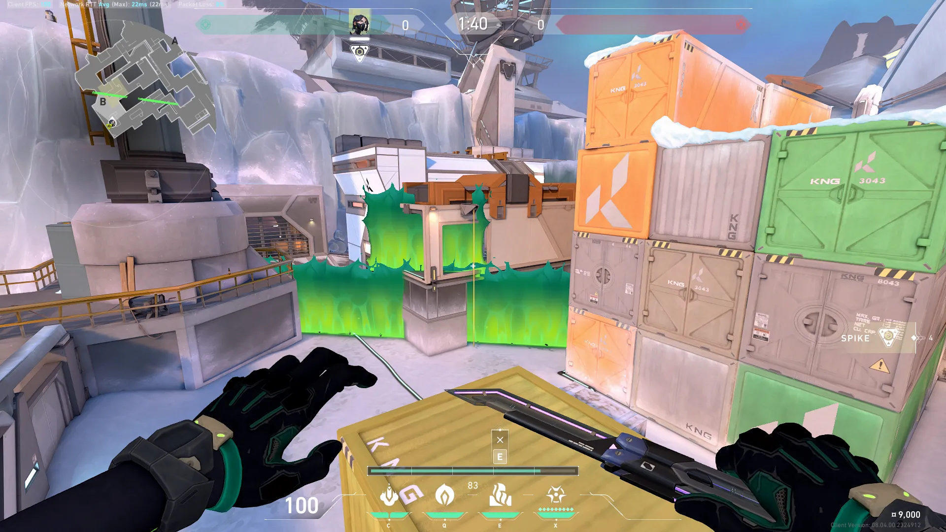 Viper Toxic Screen on Icebox Attack Site B — step 3 of 3: Result