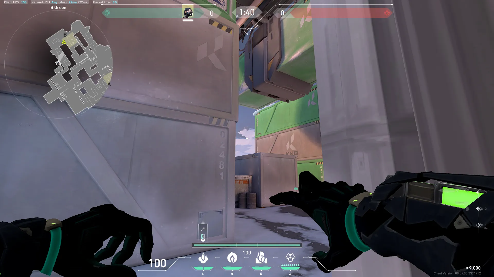 Viper Snake Bite on Icebox Attack Site B — step 2 of 3: Aim — line up the shot