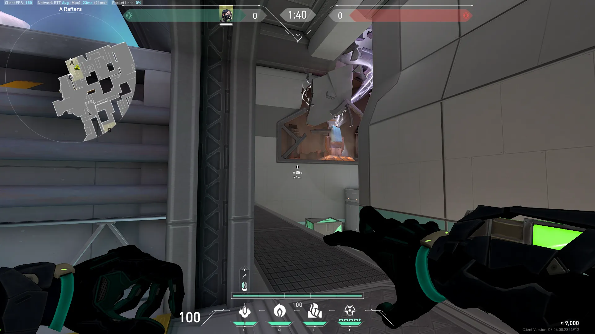 Viper Snake Bite on Icebox Defense Site A — step 2 of 3: Aim — line up the shot