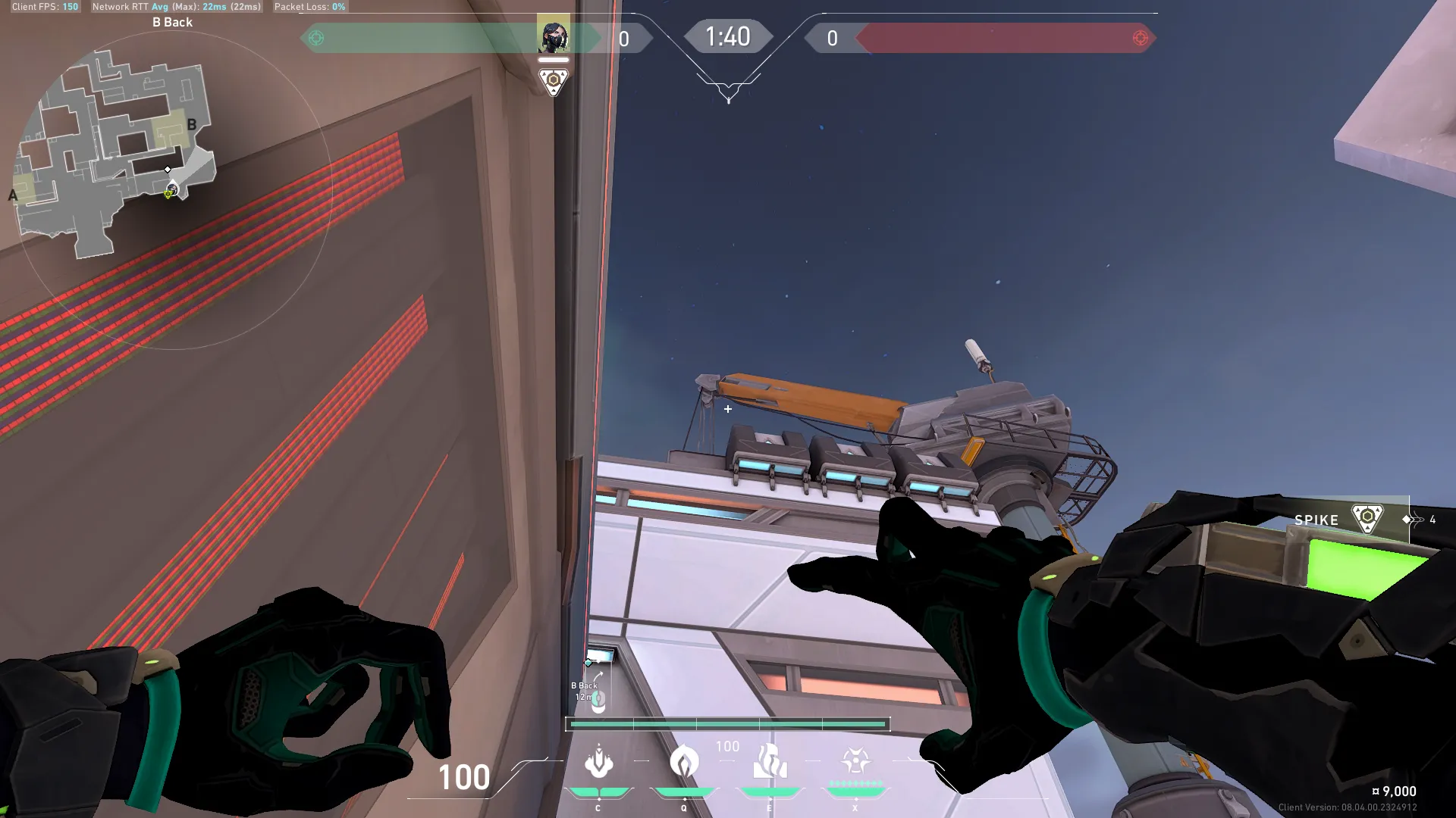 Viper Snake Bite on Icebox Defense Site B — step 2 of 3: Aim — line up the shot