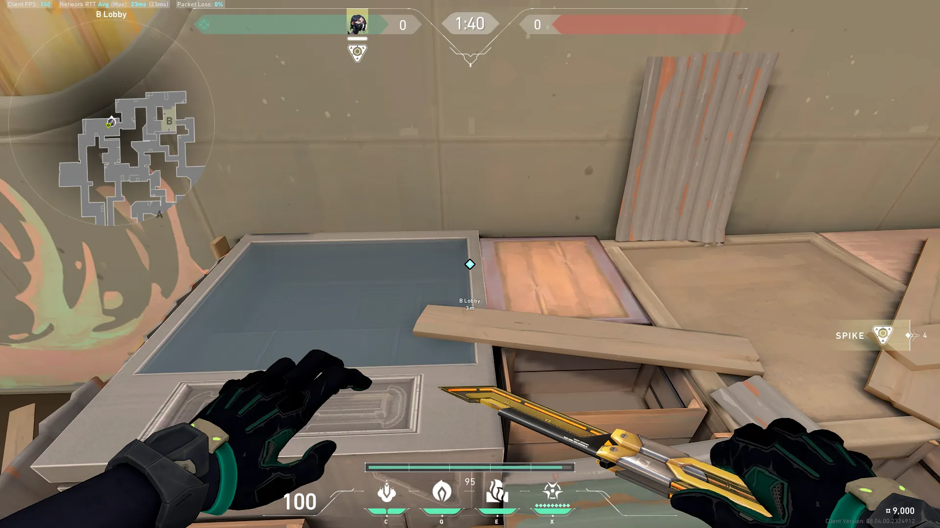 Viper Poison Cloud on Split Attack Site B — step 1 of 3: Position — where to stand