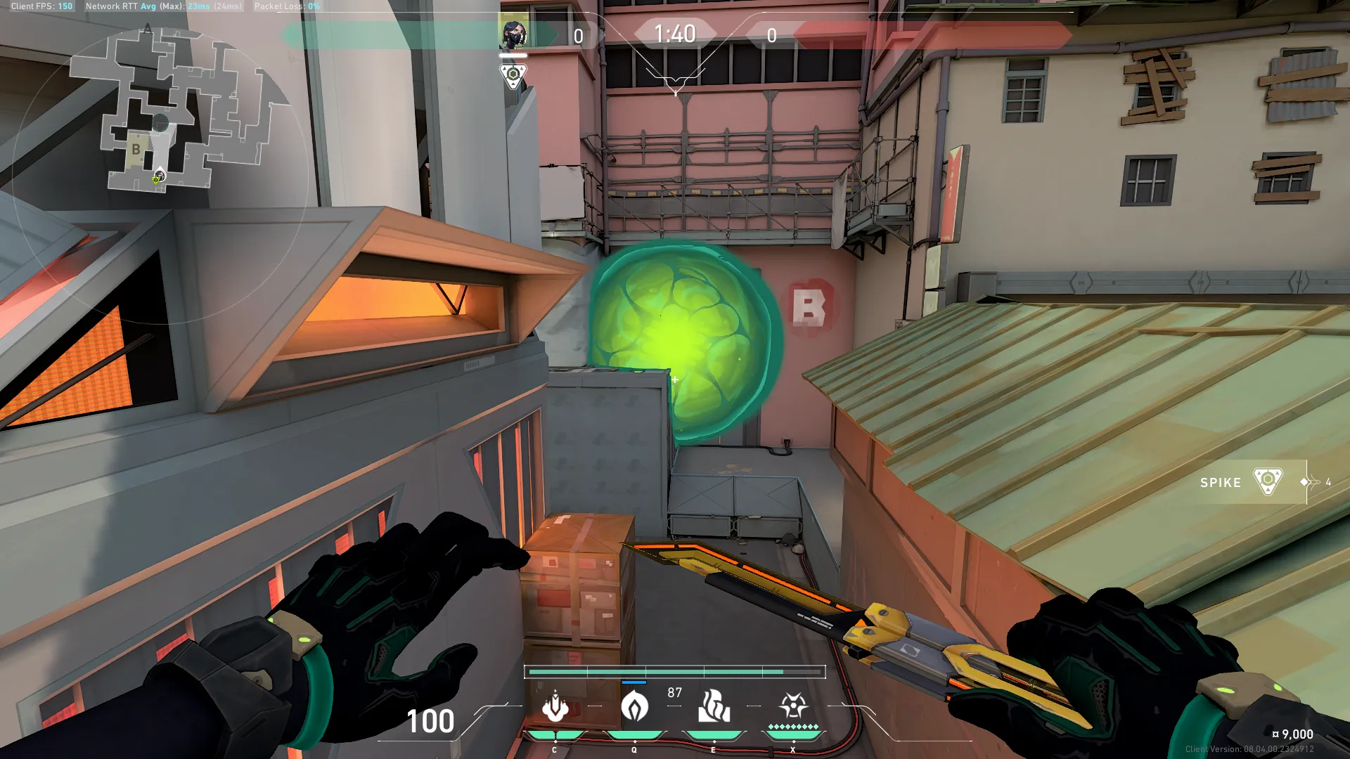 Viper Poison Cloud on Split Attack Site B — step 3 of 3: Result