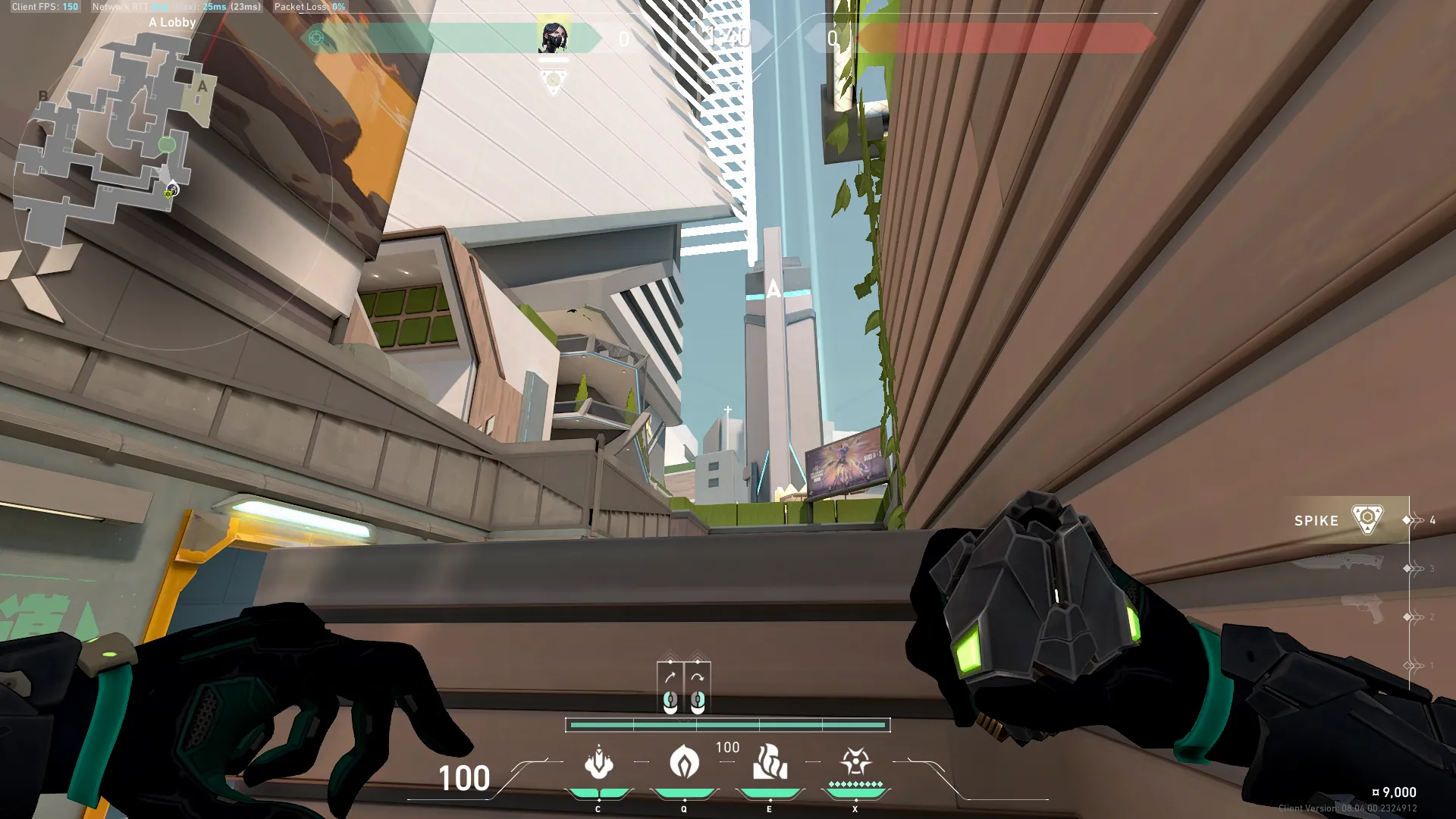 Viper Poison Cloud on Split Attack Site A — step 2 of 3: Aim — line up the shot