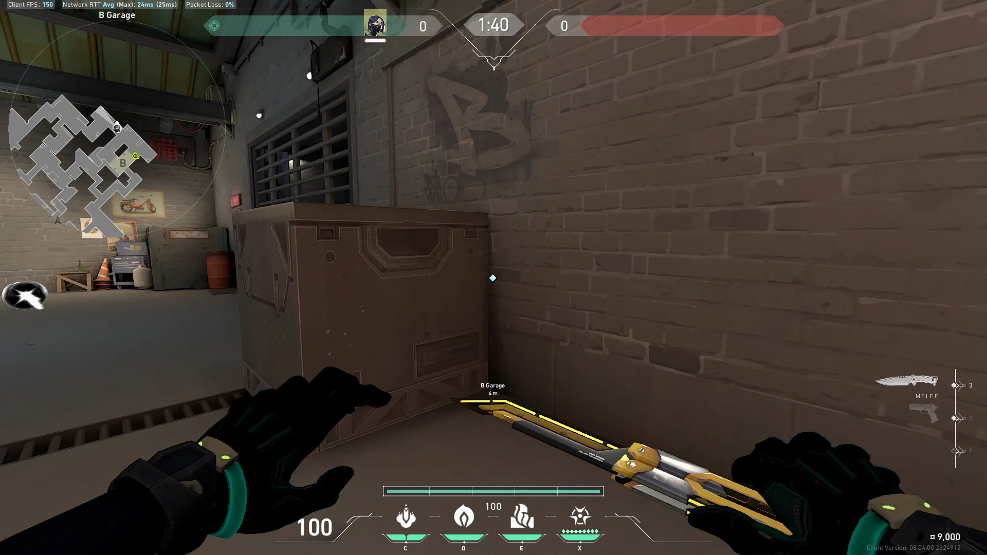 Viper Poison Cloud on Split Attack Site B — step 1 of 3: Position — where to stand