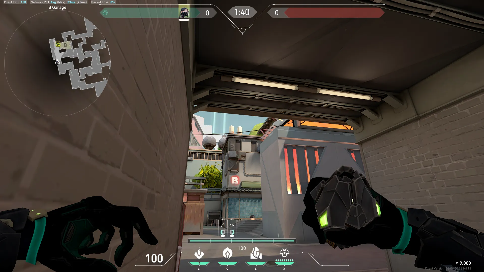 Viper Poison Cloud on Split Attack Site B — step 2 of 3: Aim — line up the shot