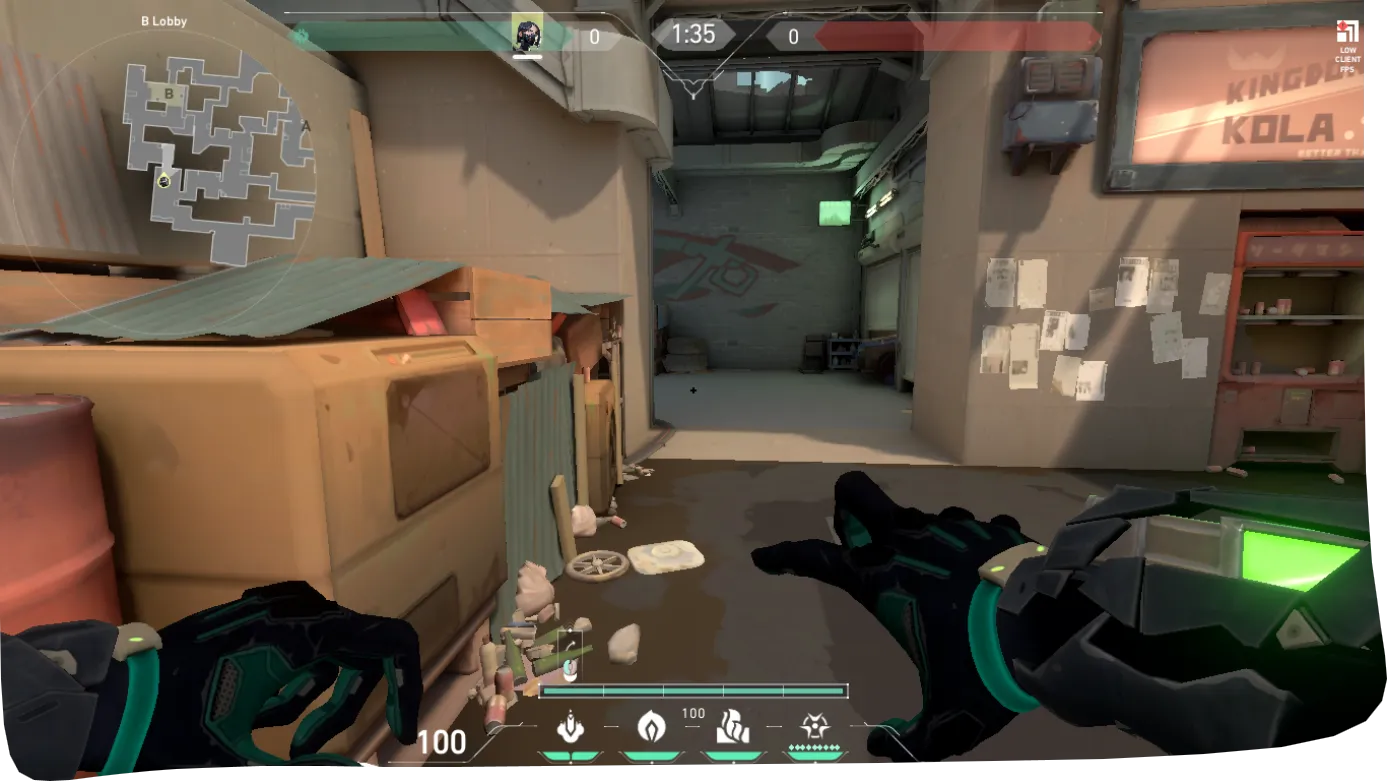 Viper Snake Bite on Split Attack Site B — step 1 of 3: Position — where to stand