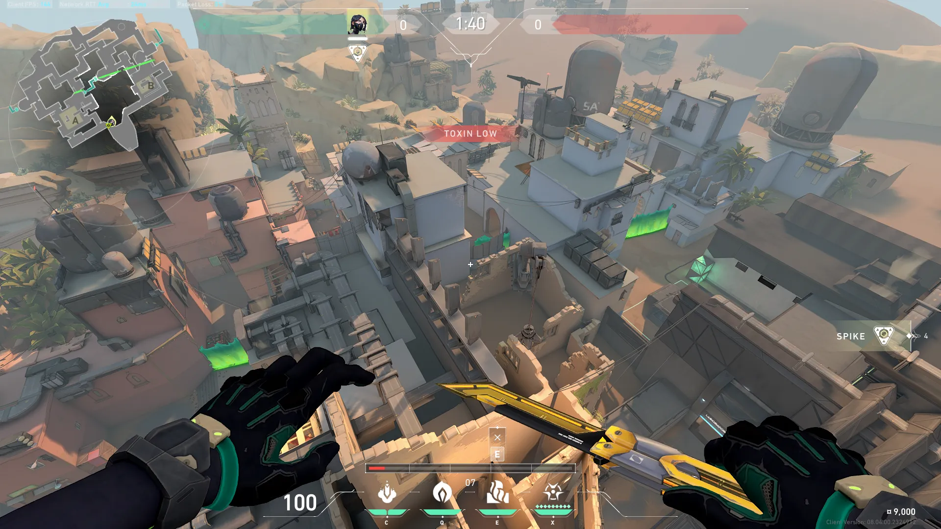 Viper Toxic Screen on Bind Defense Site B — step 3 of 3: Result
