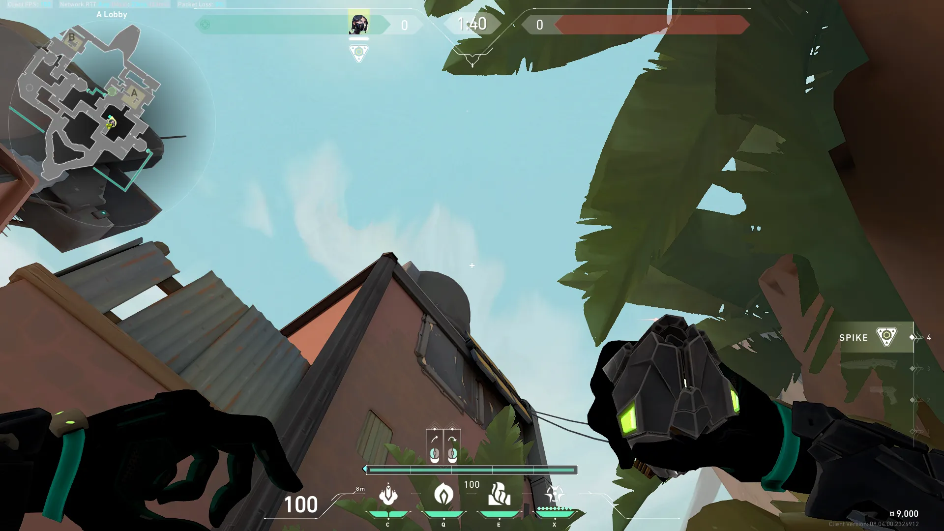 Viper Poison Cloud on Bind Attack Site A — step 2 of 3: Aim — line up the shot