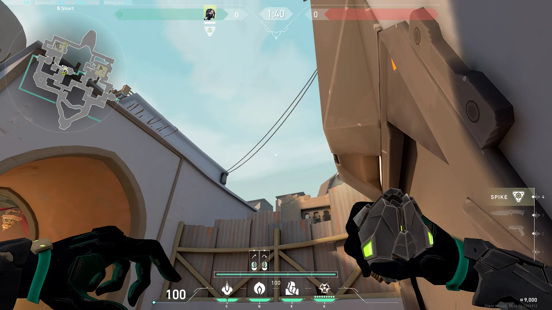 Viper Poison Cloud on Bind Attack Site B — step 2 of 3: Aim — line up the shot