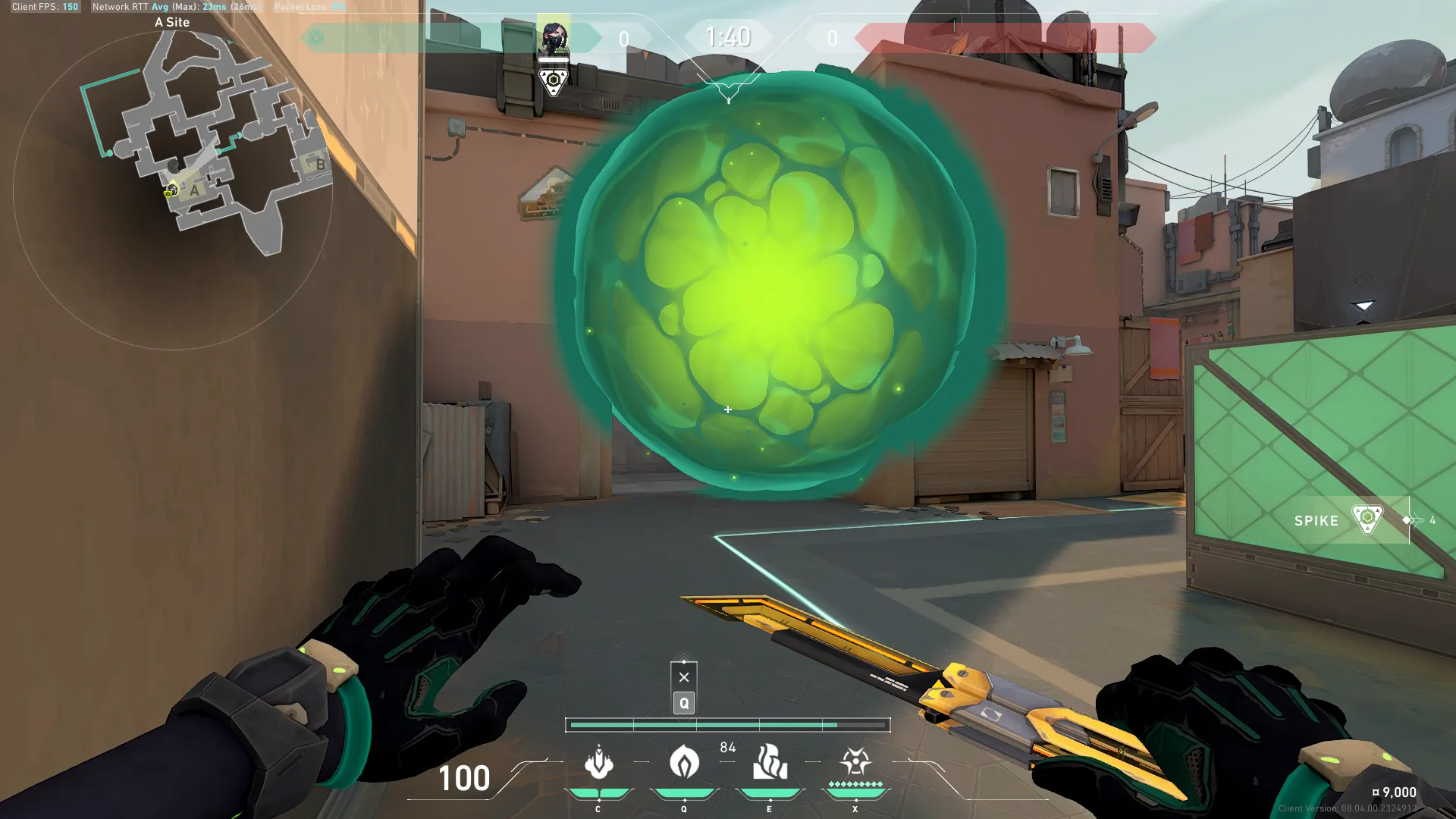 Viper Poison Cloud on Bind Defense Site A — step 3 of 3: Result