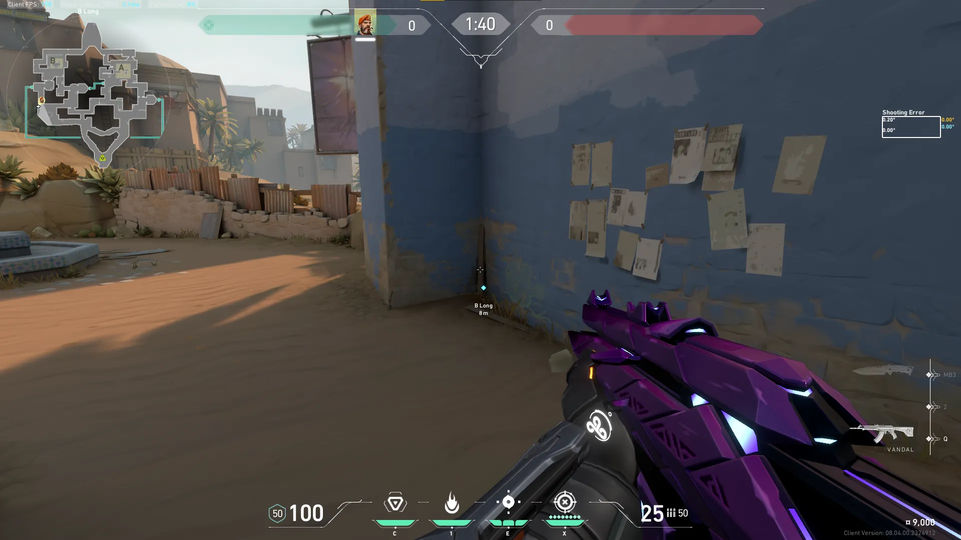 Brimstone Incendiary on Bind Attack Site B — step 1 of 3: Position — where to stand