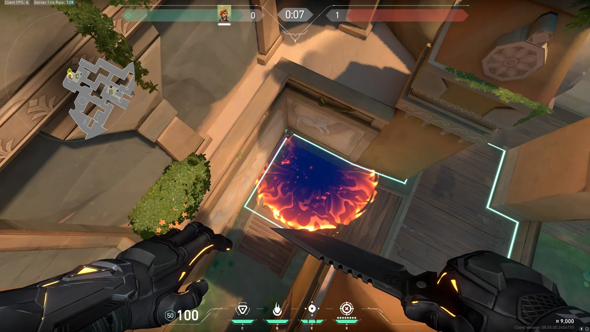 Brimstone Incendiary on Lotus Attack Site C — step 4 of 4: Result