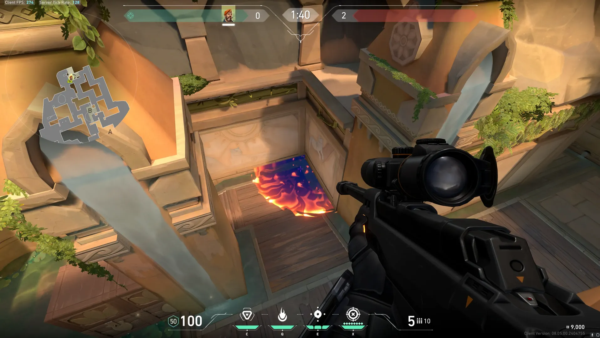Brimstone Incendiary on Lotus Attack Site C — step 4 of 4: Result
