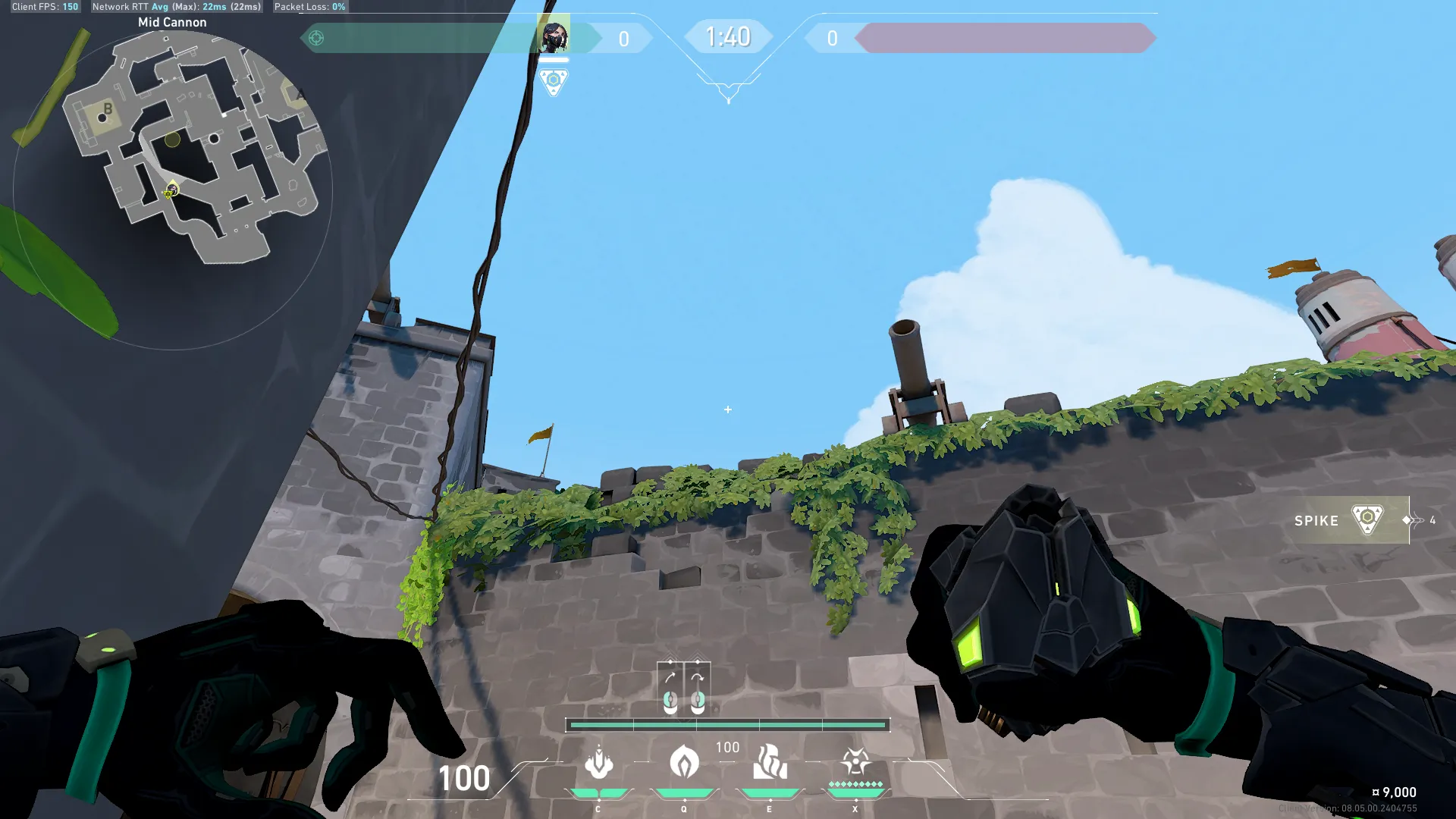 Viper Poison Cloud on Breeze Attack Mid — step 2 of 3: Aim — line up the shot