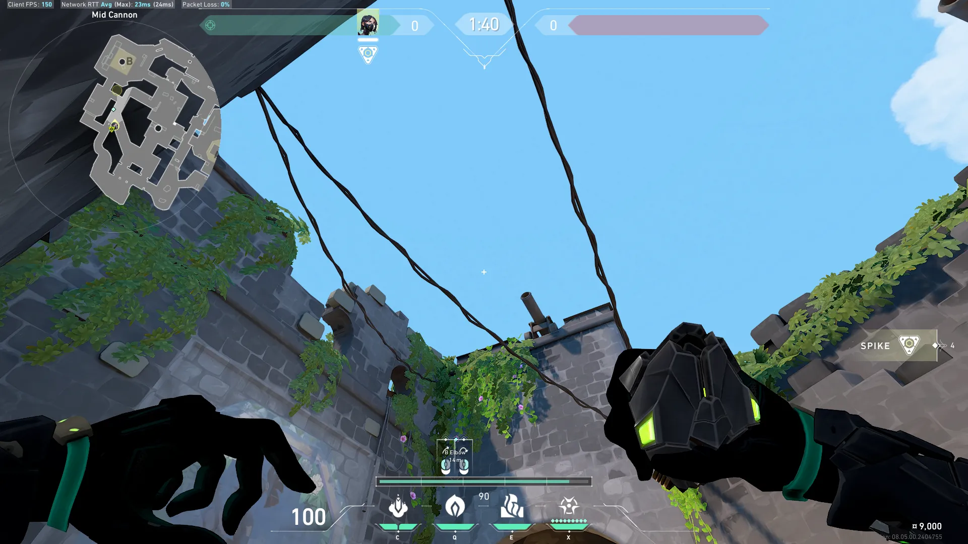 Viper Poison Cloud on Breeze Attack Site B — step 2 of 3: Aim — line up the shot