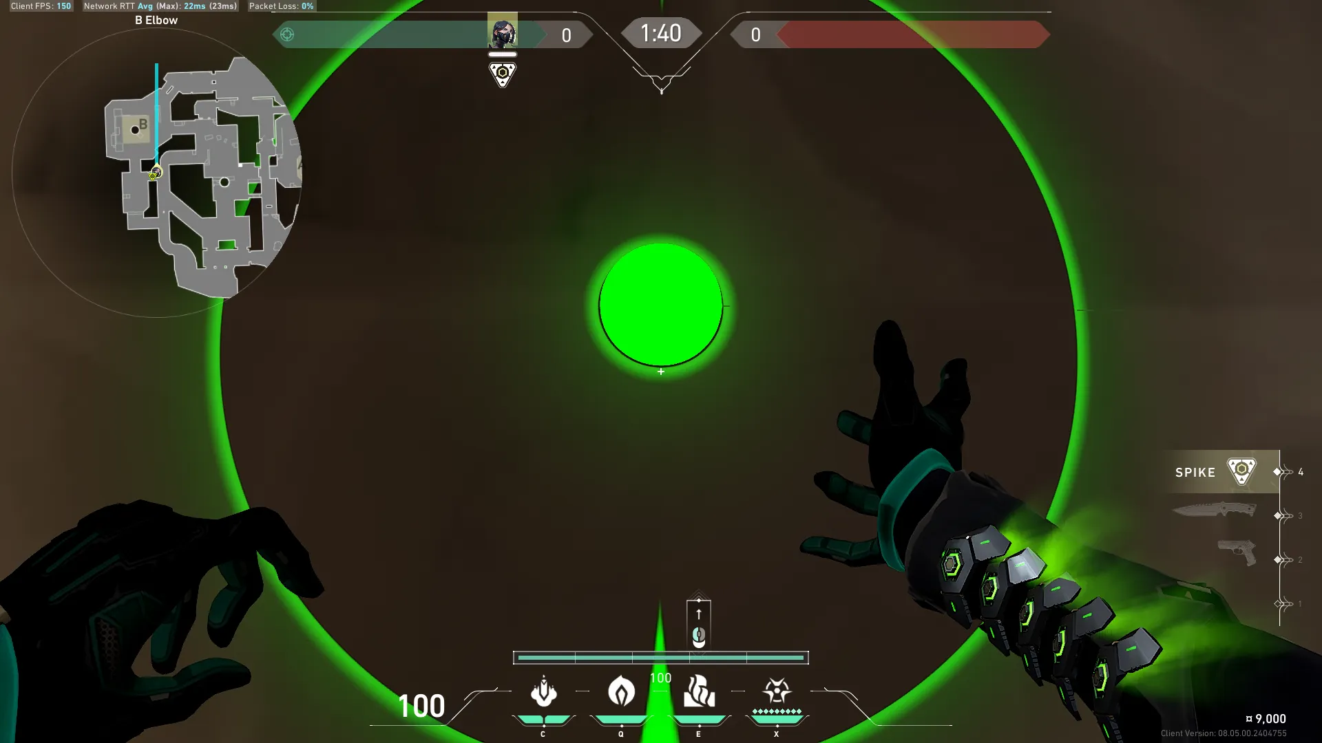 Viper Toxic Screen on Breeze Attack Site B — step 2 of 3: Aim — line up the shot