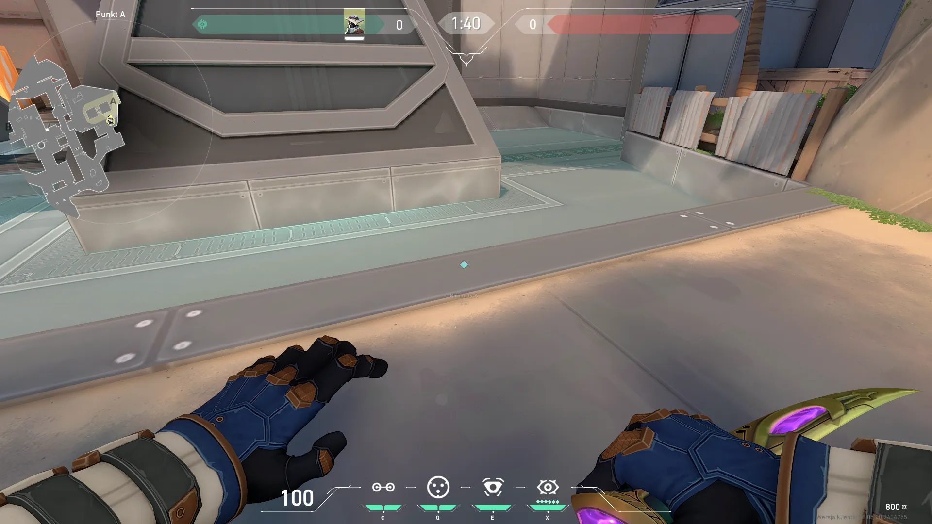 Cypher Spycam on Breeze Defense Site A — step 1 of 3: Position — where to stand