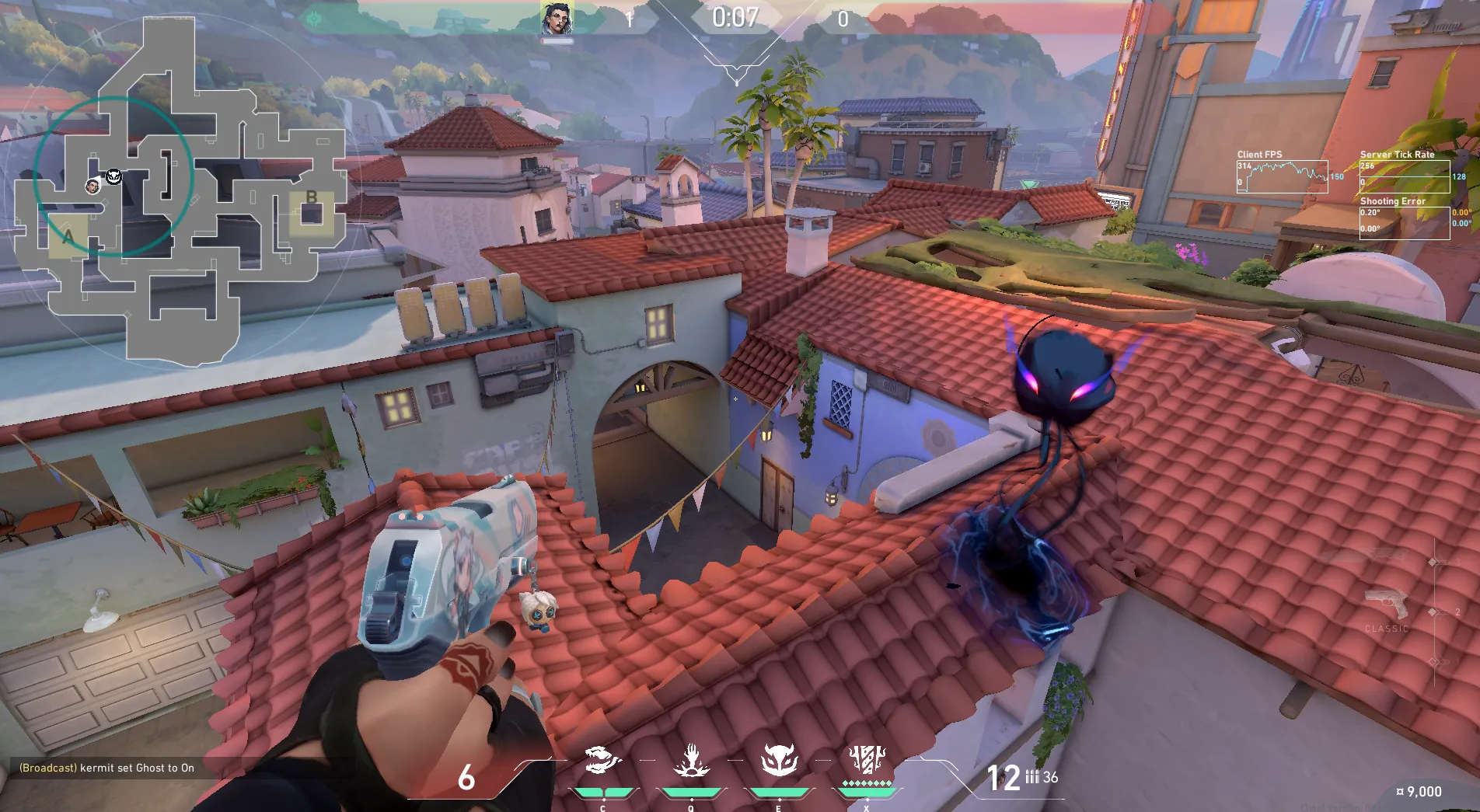 Fade Haunt on Sunset Defense Site A — step 3 of 3: Result