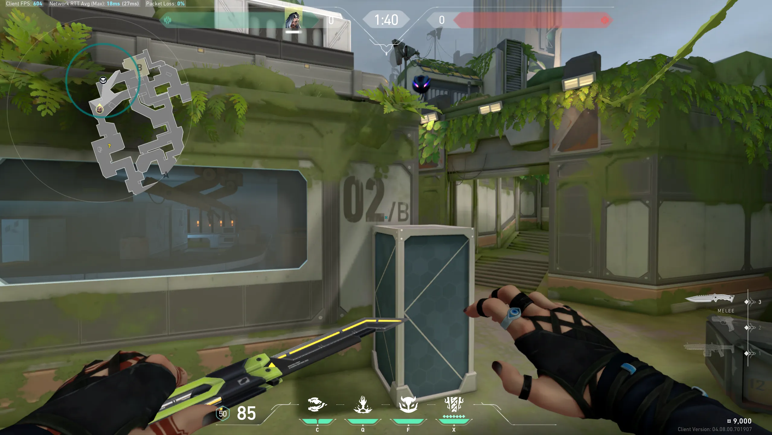 Fade Haunt on Fracture Defense Site B — step 3 of 3: Result