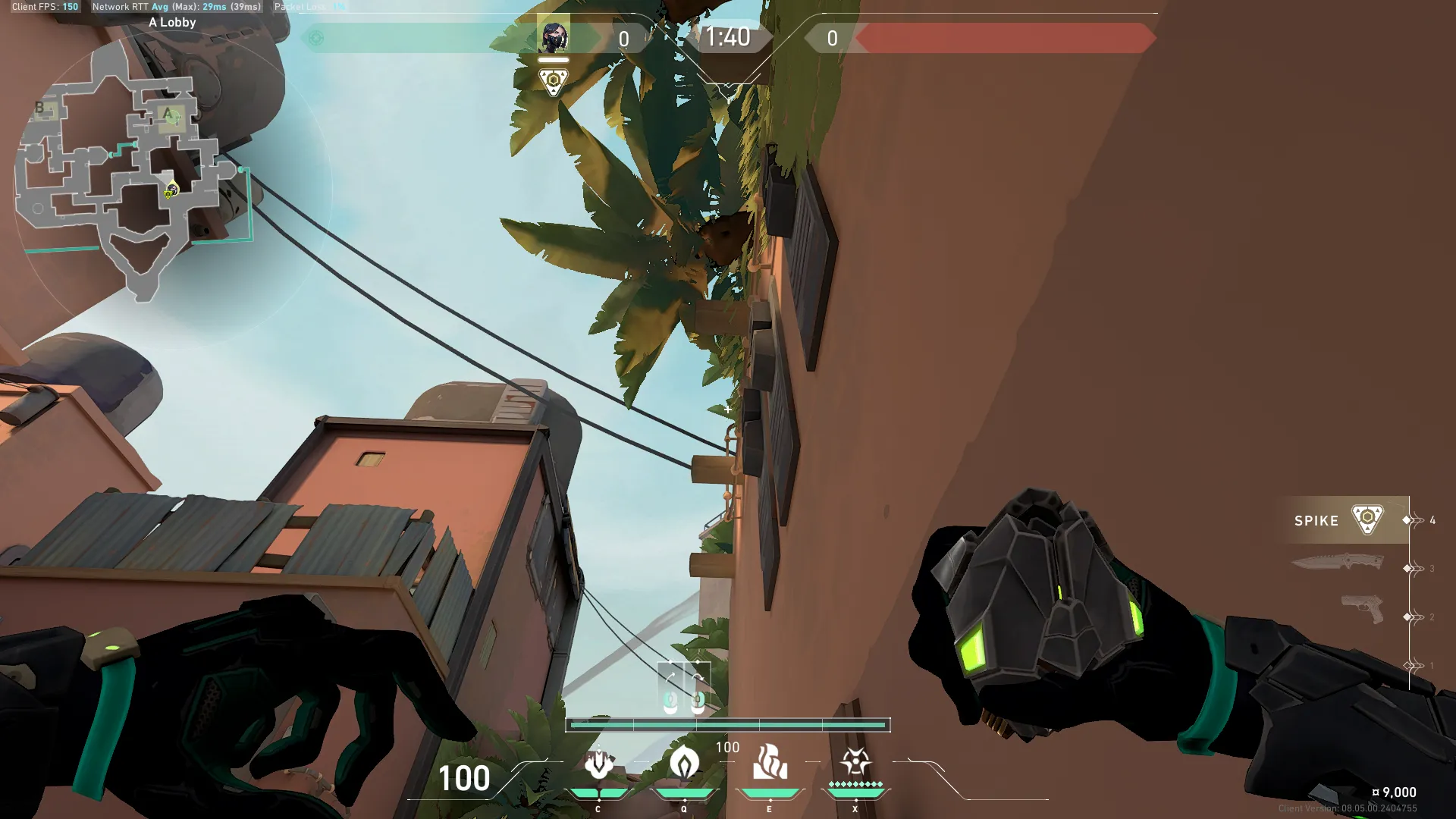 Viper Poison Cloud on Bind Attack Site A — step 2 of 3: Aim — line up the shot
