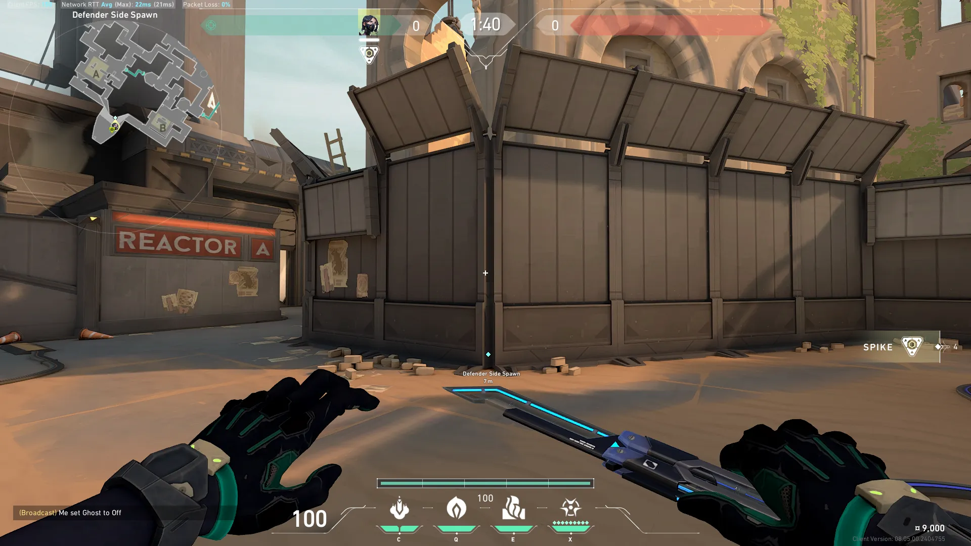 B Site From CT Spawn — Viper lineup on Bind
