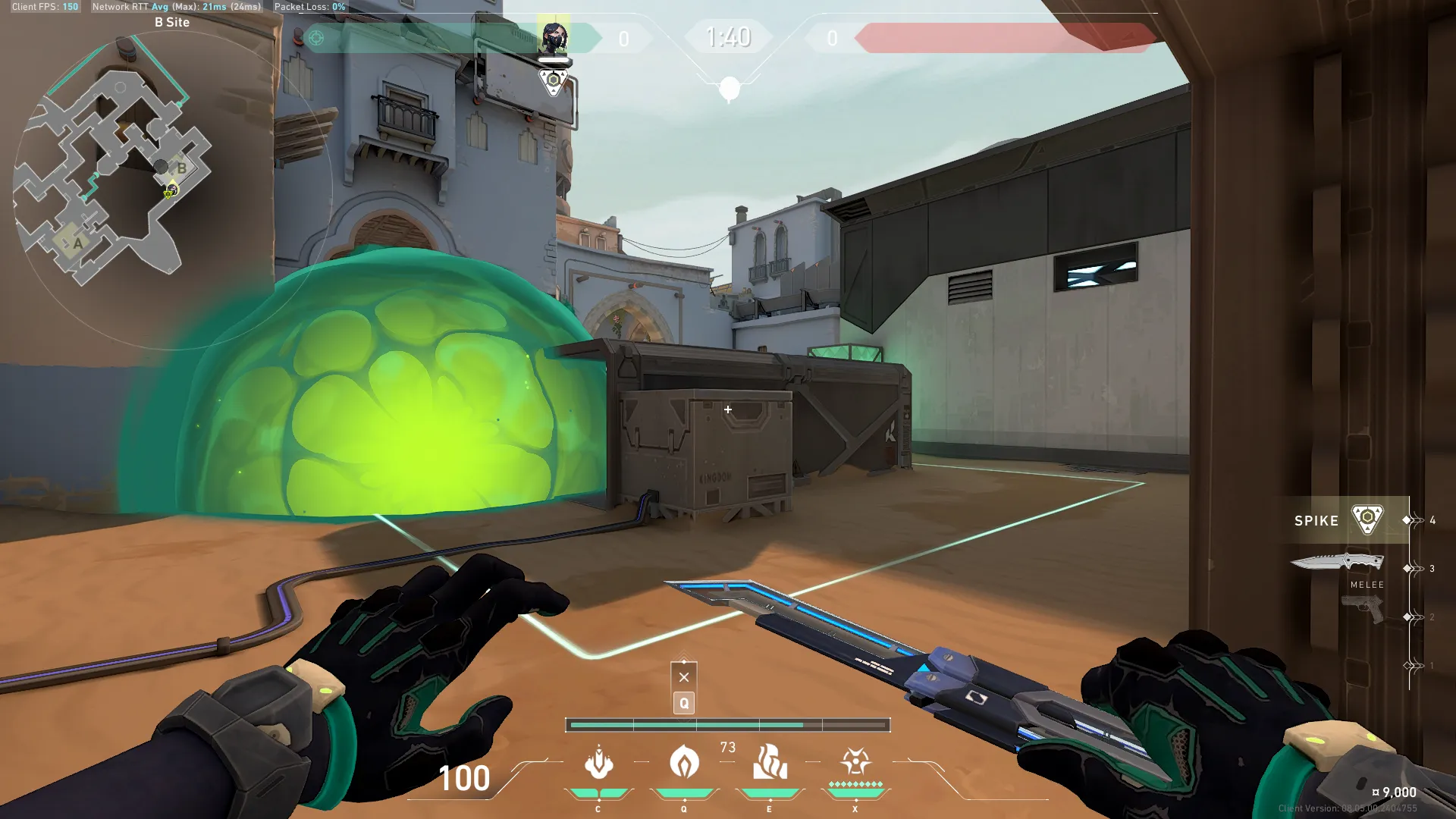 Viper Poison Cloud on Bind Defense Site B — step 3 of 3: Result