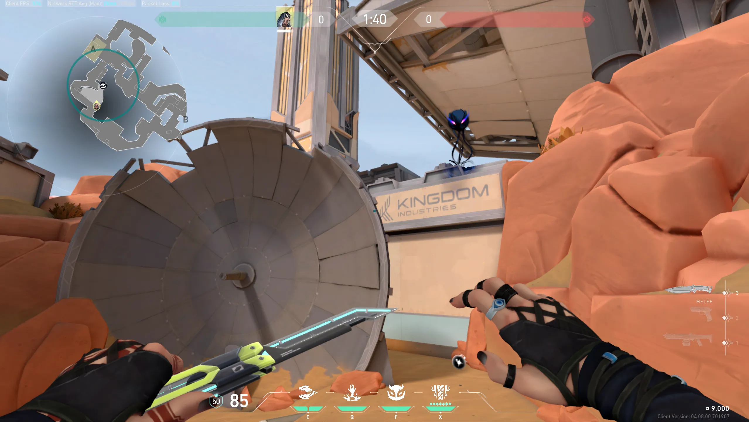Fade Haunt on Fracture Defense Site A — step 3 of 3: Result