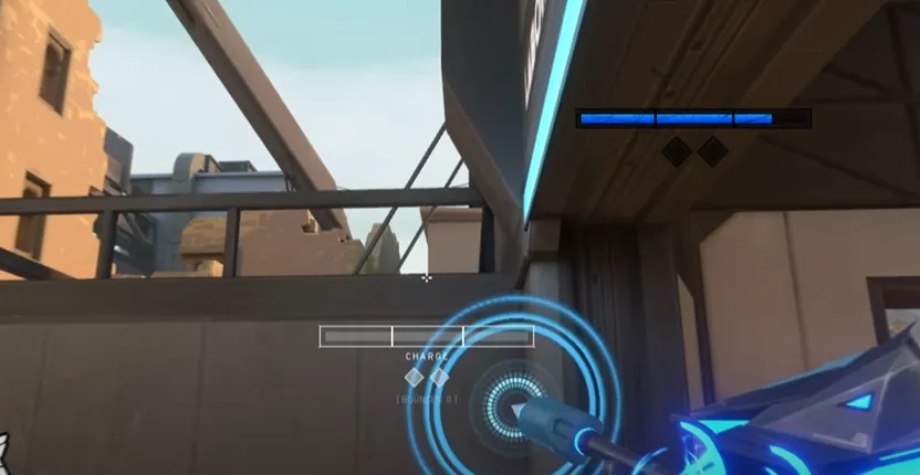 Sova Recon Bolt on Bind Defense Site B — step 1 of 2: Position — where to stand