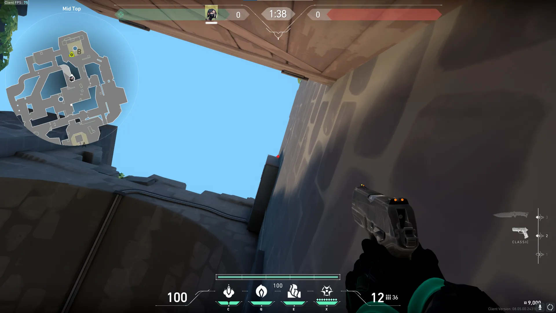 Viper Snake Bite on Breeze Attack Site B — step 2 of 3: Aim — line up the shot