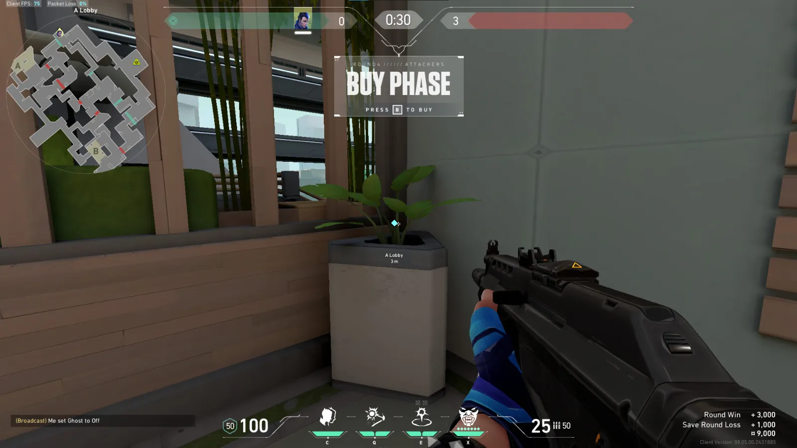 Yoru Gatecrash on Split Attack Site A — step 1 of 4: Position — where to stand