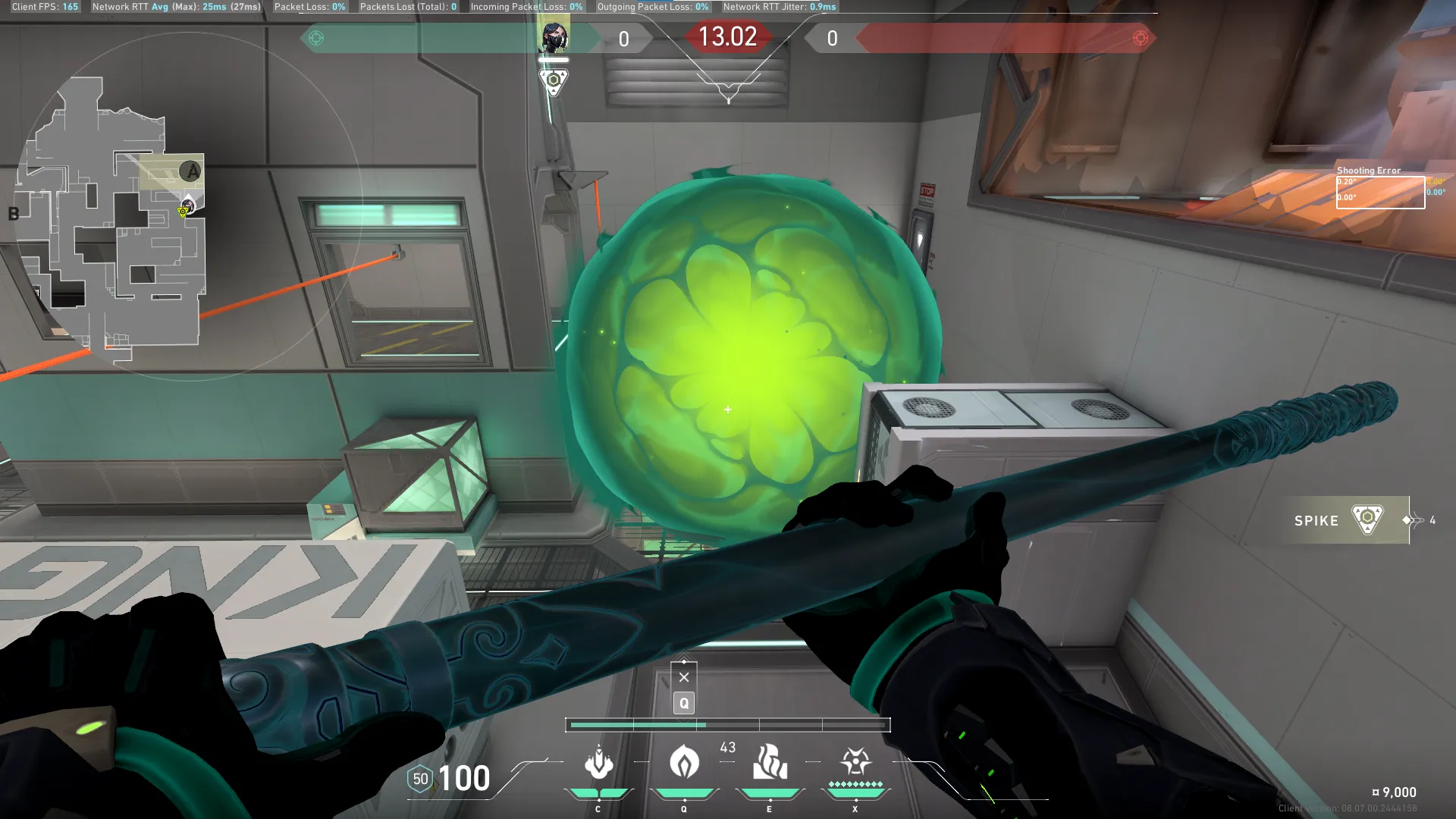 Viper Poison Cloud on Icebox Attack Site A — step 3 of 3: Result
